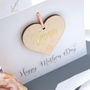 Grandma Mothers Day Wooden Heart Card, thumbnail 4 of 9