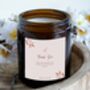 Thank You Personalised Candle Gift, Natural Coconut Wax, thumbnail 1 of 3