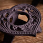 Cast Iron Heart Candle Holders Gift Set, thumbnail 2 of 6