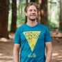Organic Mens Murmuration T Shirt, thumbnail 3 of 6
