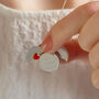 Personalised Peekaboo Heart Enamel Charm Locket, thumbnail 1 of 3