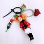 Christmas Bag Charm And Key Ring, thumbnail 2 of 2