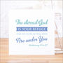 'God Is Your Refuge' Contemporary Bible Verse Card, thumbnail 1 of 4