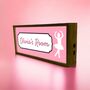 Personalised Light Box Girl's Room Ballet Dancer, thumbnail 2 of 5