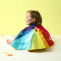 Personalised Baby Super Hero Cape And Bonnet Set, thumbnail 2 of 8