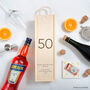 Personalised Birthday Bottle Box Modern Font, thumbnail 7 of 7