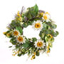 Personalised Litton Floral Autumn Wreath, thumbnail 2 of 6