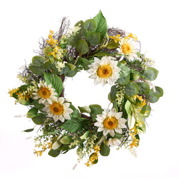 Personalised Litton Floral Autumn Wreath, 2 of 6