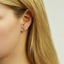 Moon And Star Earrings, thumbnail 4 of 9
