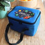 Personalised Space Blue Lunch Bag, thumbnail 2 of 3