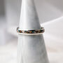 Sterling Silver Cremation Ashes Channel Ring, thumbnail 12 of 12