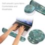 Apricot Flower Keyboard And Mouse Wrist Rest Pad Set, thumbnail 4 of 6