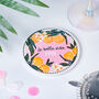 Personalised La Bella Vita Year Ceramic Coaster, thumbnail 1 of 3
