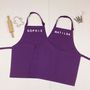 Personalised Kids Apron Set With Name, thumbnail 4 of 9
