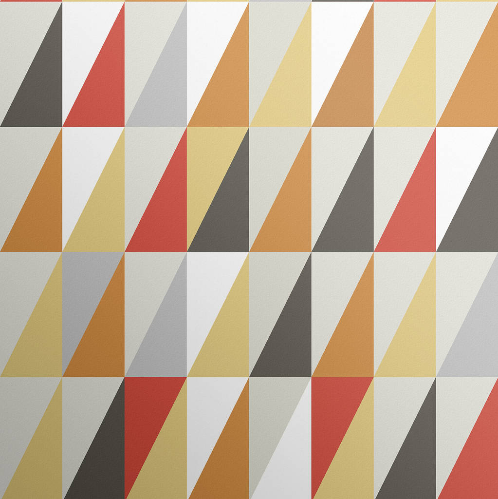 Triangle Geometric Wallpaper  By Surface House 