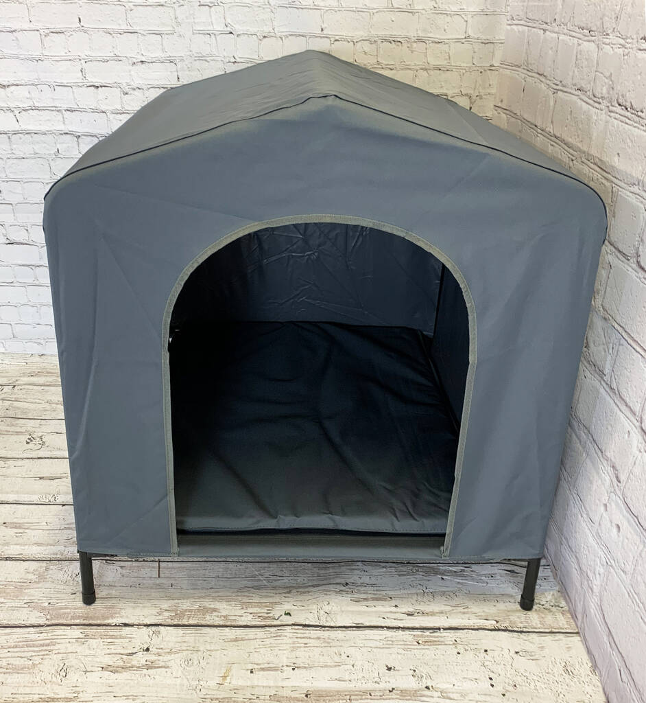 Large Dog Elevated Portable Dog Kennel By Garden Selections