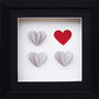 Framed, Personalised 3D Box Of Hearts, thumbnail 3 of 9