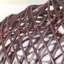 Large Hand Woven Oval Bamboo Pendant Light Shade, thumbnail 6 of 8