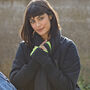Cashmere Neon Wrist Warmers, thumbnail 6 of 11