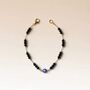 Evil Eye Black Beads Indian Mangalsutra Bracelet, thumbnail 1 of 5