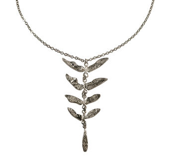 Botanical Silver Necklace, 3 of 3