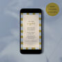 Digital Download Birthday Party Invite With Checkerboard Border, thumbnail 3 of 5