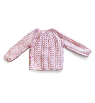 Braid Knit Baby Jumper With/Without Hat And Booties, 3 of 8