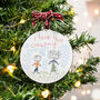 Your Child's Drawing On A Christmas Bauble, thumbnail 1 of 2