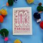 Personalised 100th Birthday Card Papercut Woodland Design, thumbnail 3 of 8