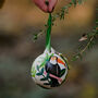 Toucan In The Jungle Christmas Ceramic Bauble, thumbnail 5 of 8