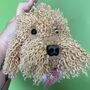 Light Apricot Cockapoo Cavapoo Bag Charm, thumbnail 1 of 6