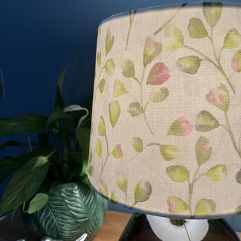 Abbotswick Lime Green And Pink Empire Lampshades, 4 of 9