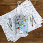 Pond Life Tote Bag Kit + 10 Pens, Colour And Carry, thumbnail 5 of 7