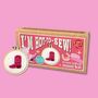 I'm Hot To Sew! Mini Matchbox Cross Stitch Kit, thumbnail 1 of 7