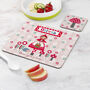 Personalised Kids Little Red Riding Hood Placemat Set, thumbnail 3 of 4