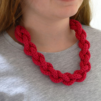 Braided Necklace Crochet Kit, 3 of 6