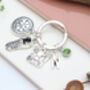 Hiking Personalised Keyring Walking Gift, thumbnail 5 of 11