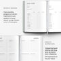2026 Sage Green Week To View Personalised A5 Diary, thumbnail 6 of 10