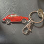 Classic Red Sports Car Keyring, thumbnail 1 of 4