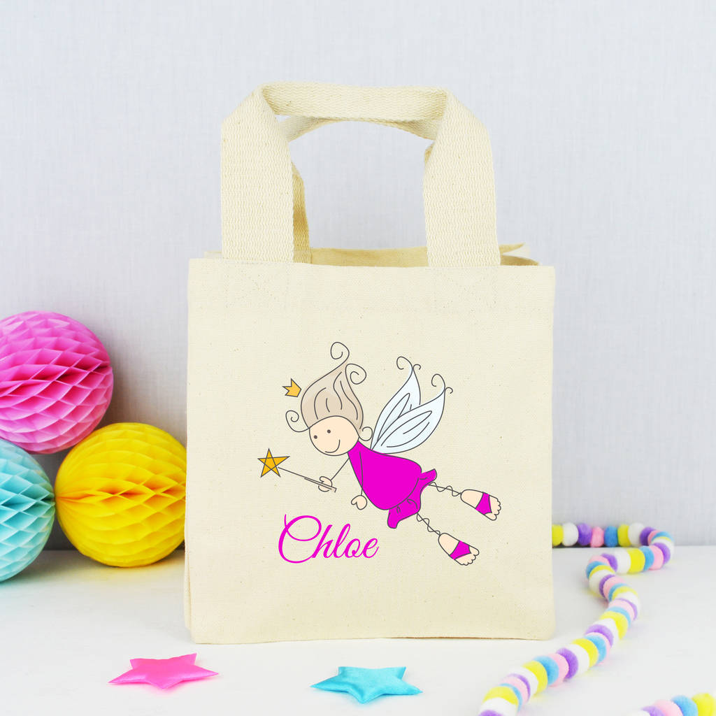 personalised 'fairy' bag by andrea fays
