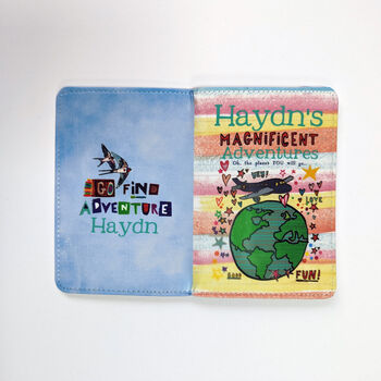 Personalised Travelling The World Passport Holder, 11 of 12