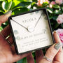 Personalised Botanical Sentiment Silver Tone Necklace, thumbnail 1 of 5