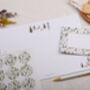 A4 Origami Writing Paper That Folds Into An Envelope With Christmas Reindeer Design, thumbnail 4 of 5