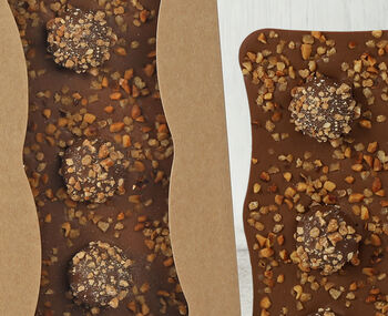 Hazelnut Heaven Chocolate Truffle Slab, 2 of 2