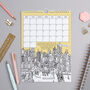 2026 City Illustrations Calendar, thumbnail 5 of 5
