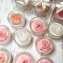 Wedding Favours Candle Roses, Party Personalised Guests Gifts, thumbnail 6 of 11