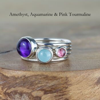 Create Your Own Gemstone Stacking Ring, 3 of 12