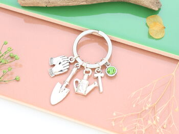 Personalised Gardening Keyring Gifts For Gardener, 3 of 11