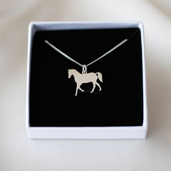 Personalised Horse Necklace, 7 of 8