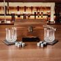 Personalised Whisky Glasses And Stones Set, thumbnail 1 of 9